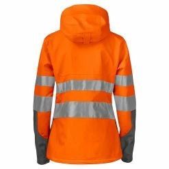 Wholesale 😀 Projob 6423 PARKA HV SOFTSHELL FEMME EN ISO 20471 ✔️ -Pas Cher Facom Magasin 7316220606865 2 1