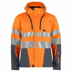 Promo 🔔 Projob 6419 PARKA SOFTSHELL HV EN ISO 20471 👍 100 Promo 🔔 Projob 6419 PARKA SOFTSHELL HV EN ISO 20471 👍 -Pas Cher Facom Magasin 7331622055035 1