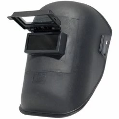 Best deal 😀 Cagoule de soudure à Visière relevable + Verre noir DIN11 AWELCO FLIP UP 😍