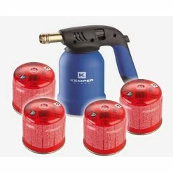 Top 10 ⌛ Kemper Lampe a souder KE2019 piezo + 4 cartouches gaz 190g avec sécurité stop gaz. 🤩