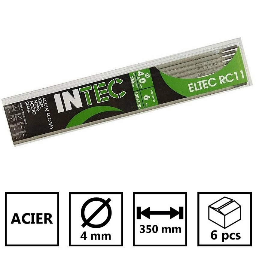 Best Pirce 🔥 INE Electrodes rutile 4x350mm Baguette soudure à l'arc Acier baguettes enrobées blister 6 pièces 😀 2 Best Pirce 🔥 INE Electrodes rutile 4x350mm Baguette soudure à l'arc Acier baguettes enrobées blister 6 pièces 😀 – Image 2