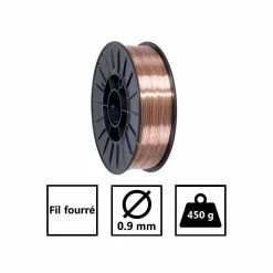 Cheap 🔔 Fil fourré 0.9mm - 450 g - Soudage MIG-MAG semi-auto- bobine ⌛ -Pas Cher Facom Magasin 8024499260389 3