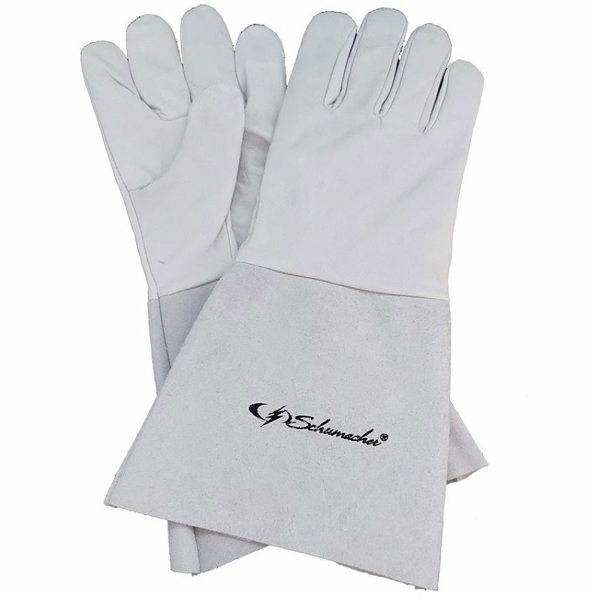 Cheap 👏 Gants de soudeur Anti-chaleur Schumacher Taille 10 Manchette confort 15 cm ⭐ 3 Cheap 👏 Gants de soudeur Anti-chaleur Schumacher Taille 10 Manchette confort 15 cm ⭐ – Image 3