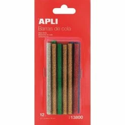 Best deal 👍 Apli Agipa Recharge Pistolet à Colle pailleté de 7,5mm x 10cm 12 pièces 🧨