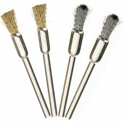 Deals ❤️ Tophomer 36pcs Brosse Roue de Polissage à fils d'acier Métal laiton, Brosses Pour Perceuse Outils Fil Inoxydable Métallique Rotatifs 🎉 -Pas Cher Facom Magasin 8414852266996 4