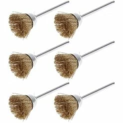 Deals ❤️ Tophomer 36pcs Brosse Roue de Polissage à fils d'acier Métal laiton, Brosses Pour Perceuse Outils Fil Inoxydable Métallique Rotatifs 🎉 -Pas Cher Facom Magasin 8414852266996 5
