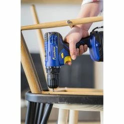 Flash Sale ✔️ Perceuse-Visseuse sans fil 12V + Batterie Lithium 1,3Ah Éclairage LED Goodyear GY2112D 👏 -Pas Cher Facom Magasin 8434691133228 5