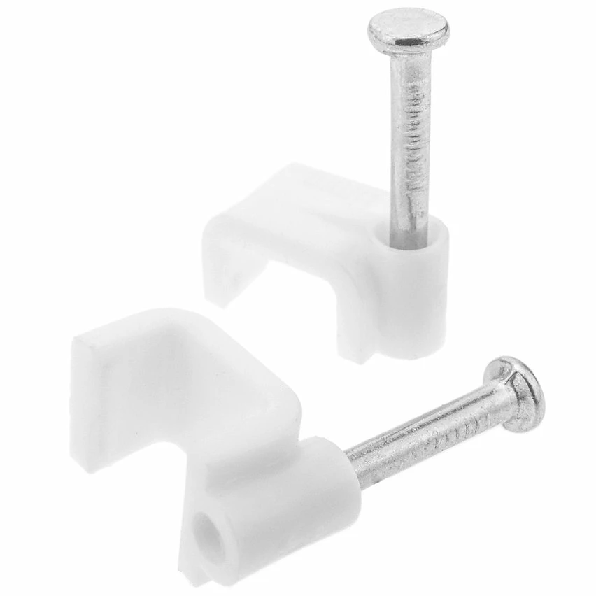 Cheap đ„ BeMatik Clips pour pour cĂąble plat 7x4 mm lot de 25 unitĂ©s de pince Ă ongles blanc đ 3 Cheap đ„ BeMatik Clips pour pour cĂąble plat 7x4 mm lot de 25 unitĂ©s de pince Ă ongles blanc đ â Image 3