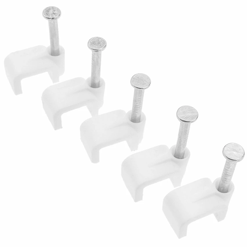 Cheap đ„ BeMatik Clips pour pour cĂąble plat 7x4 mm lot de 25 unitĂ©s de pince Ă ongles blanc đ 6 Cheap đ„ BeMatik Clips pour pour cĂąble plat 7x4 mm lot de 25 unitĂ©s de pince Ă ongles blanc đ â Image 6