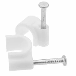 Best Sale 🔥 BeMatik Clips pour pour câble rond 7 mm lot de 15 unités de pince à ongles blanc 🔥 9 Best Sale 🔥 BeMatik Clips pour pour câble rond 7 mm lot de 15 unités de pince à ongles blanc 🔥 -Pas Cher Facom Magasin 8434852045414 3