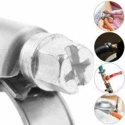 Flash Sale ✔️ BeMatik Collier métallique W2 réglable 20-32mm 2 unités 🤩 -Pas Cher Facom Magasin 8434852045490 3