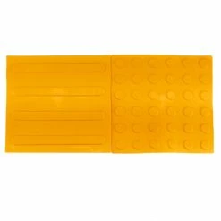 Coupon 👍 PrimeMatik Pavé revêtement de sol tactile pour personnes aveugles 25x25cm avec lignes d'avance jaune 10-pack 🌟 10 Coupon 👍 PrimeMatik Pavé revêtement de sol tactile pour personnes aveugles 25x25cm avec lignes d'avance jaune 10-pack 🌟 -Pas Cher Facom Magasin 8434852046435 4