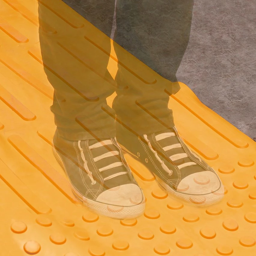 Cheap ❤️ PrimeMatik Pavé revêtement de sol tactile pour personnes aveugles 30x30cm avec cercles arrêt jaune 10-pack 🧨 5 Cheap ❤️ PrimeMatik Pavé revêtement de sol tactile pour personnes aveugles 30x30cm avec cercles arrêt jaune 10-pack 🧨 – Image 5