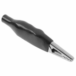 Budget ✔️ BeMatik Pince crocodile noire avec protection pour les connexions électriques ✔️ -Pas Cher Facom Magasin 8434852063142 5