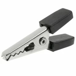 Buy 🔥 BeMatik Pince crocodile noire avec manchons isolés pour connexions électriques 34mm 🔥