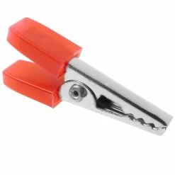 Wholesale 🎉 BeMatik Pince crocodile rouge avec gaines isolantes pour connexions électriques 34mm 🧨 -Pas Cher Facom Magasin 8434852063173 5