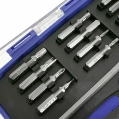 Budget 👍 BeMatik Jeu de 21 tournevis de précision interchangeables à rotation CrV 😀 -Pas Cher Facom Magasin 8434852080194 4