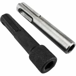 Coupon 🧨 BeMatik Douilles pour mandrin SDS adaptateur de prise 2 pièces 1/4" 10mm 😍