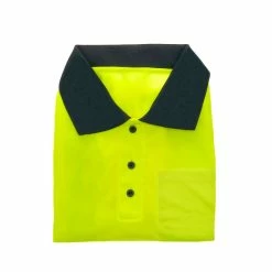 Budget 🎁 PrimeMatik Chemise polo manche courte avec réflexion jaune bleu pour la sécurité d'emploi taille L 👏 -Pas Cher Facom Magasin 8434852085557 7
