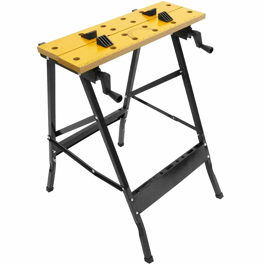 Best Pirce 🧨 PrimeMatik Banc de travail pliant avec étau. Table pliante pour le bricolage. 100 Kg 🛒 1 Best Pirce 🧨 PrimeMatik Banc de travail pliant avec étau. Table pliante pour le bricolage. 100 Kg 🛒