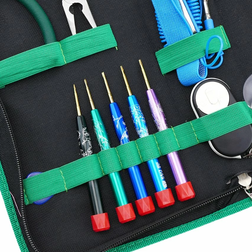 Best Pirce 👏 Trousse d'outils pour appareils électroniques de 15 pièces modèle BEST-111 💯 2 Best Pirce 👏 Trousse d'outils pour appareils électroniques de 15 pièces modèle BEST-111 💯 – Image 2