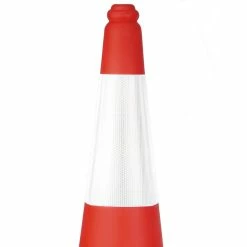 Wholesale 🔔 PrimeMatik Cône de signalisation avec réflecteur de signalisation et balise 75 cm 🛒 -Pas Cher Facom Magasin 8434852130417 4