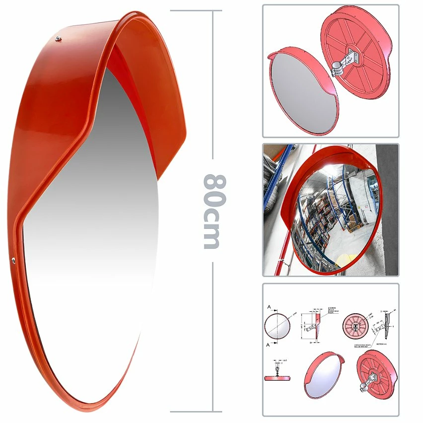 Cheap 🌟 PrimeMatik Miroir sécurité convexe surveillance extérieur 80 cm 🧨 2 Cheap 🌟 PrimeMatik Miroir sécurité convexe surveillance extérieur 80 cm 🧨 – Image 2