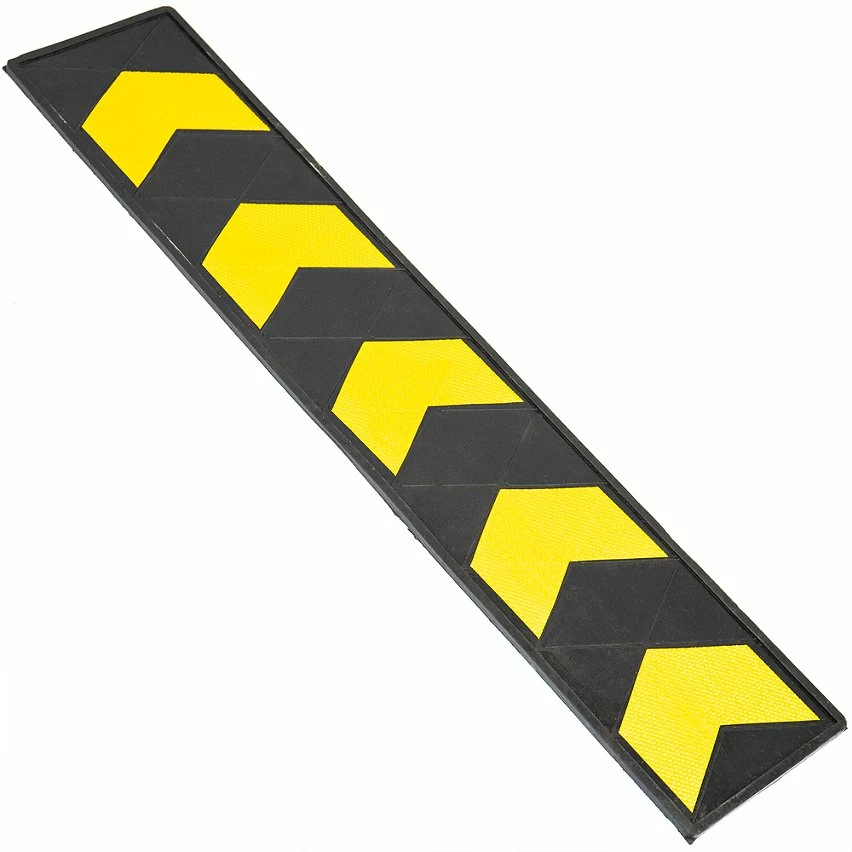 Discount 🎉 PrimeMatik Butoir mural en caoutchouc 99 x 20 cm avec réflecteurs 🔔 6 Discount 🎉 PrimeMatik Butoir mural en caoutchouc 99 x 20 cm avec réflecteurs 🔔 – Image 6