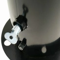 Promo 🔔 PrimeMatik Bollard en métal cloué avec base amovible 12x50 cm 1-pack ⭐ -Pas Cher Facom Magasin 8434852135122 4