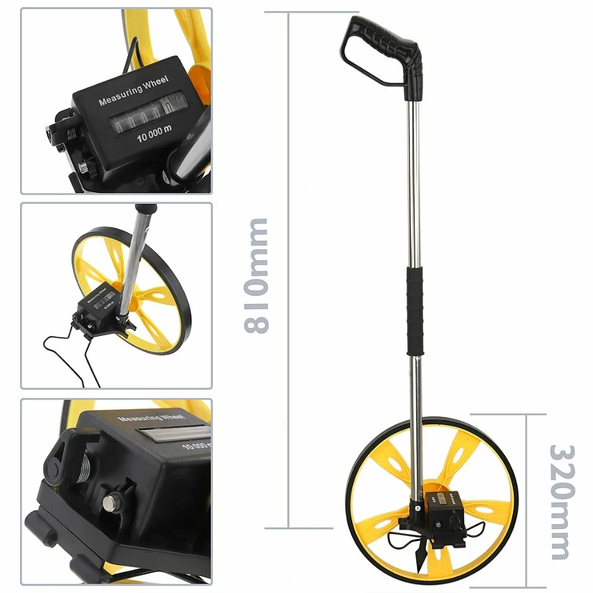 Deals 😍 PrimeMatik Odomètre pour la mesure de distance. Compteur kilométrique de diamètre 320 mm 🔔 2 Deals 😍 PrimeMatik Odomètre pour la mesure de distance. Compteur kilométrique de diamètre 320 mm 🔔 – Image 2