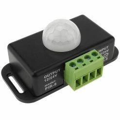 Best Pirce 🤩 BeMatik Détecteur de mouvement infrarouge 7,6 x 4,5 x 3,3 cm DC noir 💯