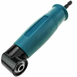 New 🎁 BeMatik Tournevis manuel avec design angulaire. Adaptateur hexagonal 1/4 6,35 mm pour mandrin à angle droit 🌟