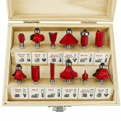 Hot Sale 👍 BeMatik Coffret de 12 fraises TCT à défoncer en carbure de tungstène 1/2" pour fraiseuse 🎉 10 Hot Sale 👍 BeMatik Coffret de 12 fraises TCT à défoncer en carbure de tungstène 1/2" pour fraiseuse 🎉 -Pas Cher Facom Magasin 8434852169813 4