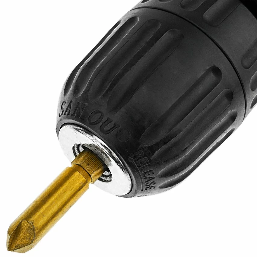 Best Sale 🎉 BeMatik Kit de 4 fraises coniques 7mm avec queue 1/4" 😀 3 Best Sale 🎉 BeMatik Kit de 4 fraises coniques 7mm avec queue 1/4" 😀 – Image 3