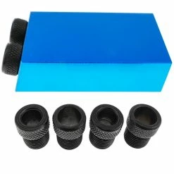 Budget 👍 BeMatik Gabarit de trou de poche set 15 degrés. Guide de menuiserie. Positionneur de trou oblique 6 8 10 mm 😍 -Pas Cher Facom Magasin 8434852170178 7