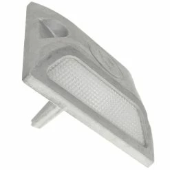 Wholesale 👍 PrimeMatik Réflecteur routier en aluminium pour sol double blanc 100 x 100 x 20 mm ❤️ -Pas Cher Facom Magasin 8434852171571 3