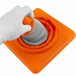 Discount 🔥 PrimeMatik Cône de signalisation avec réflecteur et balise pliable 41 cm 👏 -Pas Cher Facom Magasin 8434852171656 5