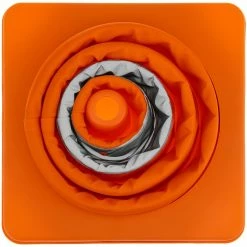 Discount 🔥 PrimeMatik Cône de signalisation avec réflecteur et balise pliable 41 cm 👏 -Pas Cher Facom Magasin 8434852171656 6