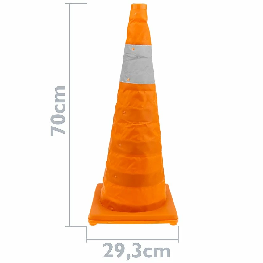 Best reviews of 👏 PrimeMatik Cône de signalisation avec réflecteur et balise repliable 70 cm 😍 3 Best reviews of 👏 PrimeMatik Cône de signalisation avec réflecteur et balise repliable 70 cm 😍 – Image 3