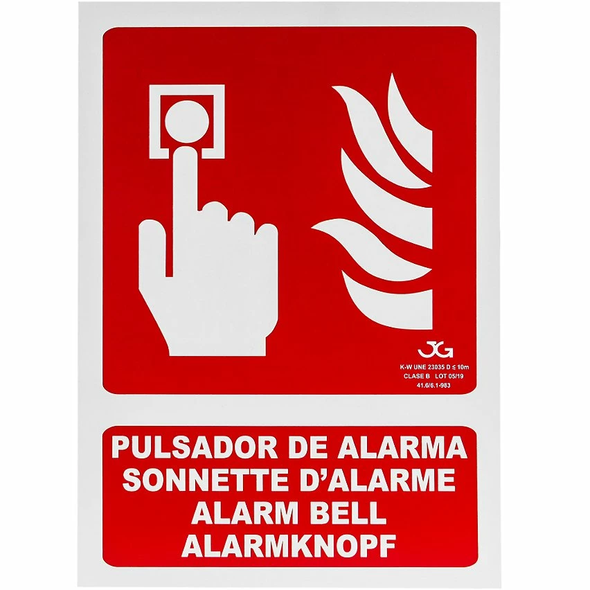 Top 10 🌟 PrimeMatik Affiche de sonnette d'alarme homologué 21 x 30 cm. Signal luminescent 👏 1 Top 10 🌟 PrimeMatik Affiche de sonnette d'alarme homologué 21 x 30 cm. Signal luminescent 👏