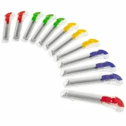 Hot Sale 🌟 PrimeMatik Cutter en plastique avec lame de 18 mm 12-pack 😀 -Pas Cher Facom Magasin 8434852180252 6