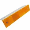 Hot Sale 😀 PrimeMatik Réflecteur routier 18 x 180 mm. Capteurs muraux en métal orange 🔔