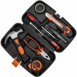 Best deal 💯 PrimeMatik Coffret d'outils de base de 8 pièces. Tournevis, pince, marteau, ruban à mesurer, etc. ✔️ 9 Best deal 💯 PrimeMatik Coffret d'outils de base de 8 pièces. Tournevis, pince, marteau, ruban à mesurer, etc. ✔️ -Pas Cher Facom Magasin 8434852192750 3