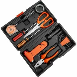 Cheapest ❤️ PrimeMatik Coffret d'outils de base de 10 pièces. Tournevis, pinces, ruban à mesurer, ciseaux, etc. 👍 9 Cheapest ❤️ PrimeMatik Coffret d'outils de base de 10 pièces. Tournevis, pinces, ruban à mesurer, ciseaux, etc. 👍 -Pas Cher Facom Magasin 8434852192798 3