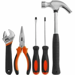 Discount 🧨 PrimeMatik Coffret d'outils de base de 17 pièces. Tournevis, pince, marteau, ruban à mesurer, etc. 💯 11 Discount 🧨 PrimeMatik Coffret d'outils de base de 17 pièces. Tournevis, pince, marteau, ruban à mesurer, etc. 💯 -Pas Cher Facom Magasin 8434852192835 5