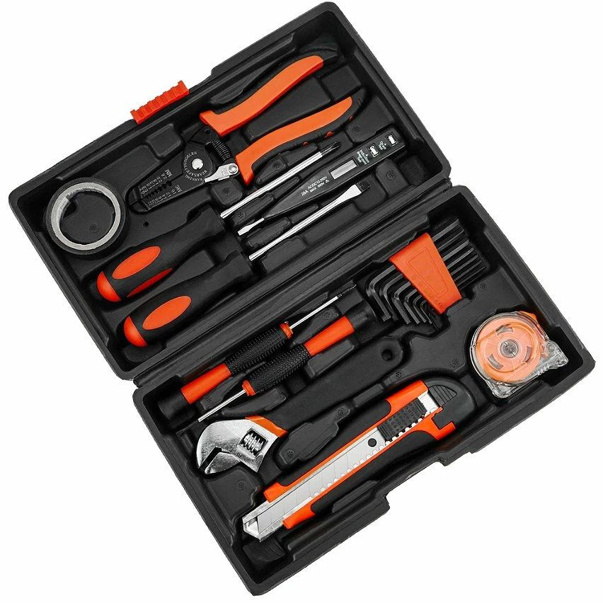 Flash Sale 😀 PrimeMatik Coffret d'outils de base de 11 pièces. Tournevis, pince à dénuder, ruban à mesurer, clé, etc. 🎉 3 Flash Sale 😀 PrimeMatik Coffret d'outils de base de 11 pièces. Tournevis, pince à dénuder, ruban à mesurer, clé, etc. 🎉 – Image 3