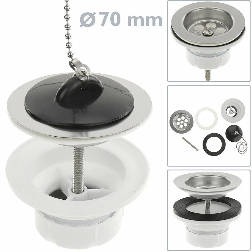 Best Pirce 👏 PrimeMatik Robinet lavabo-bidet 1 "1/4 × Ø 70 mm 😉 2 Best Pirce 👏 PrimeMatik Robinet lavabo-bidet 1 "1/4 × Ø 70 mm 😉 – Image 2