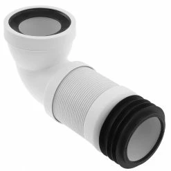 Budget 🎁 PrimeMatik Manchon de raccordement WC coudé extensible à 90 ° ∅ 105mm 🧨 -Pas Cher Facom Magasin 8434852198868 3