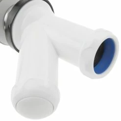 Cheap 👏 PrimeMatik Siphon "Y" compact avec valve pour lavabo-bidet ∅ 40 x 32 mm 🔔 -Pas Cher Facom Magasin 8434852199070 5