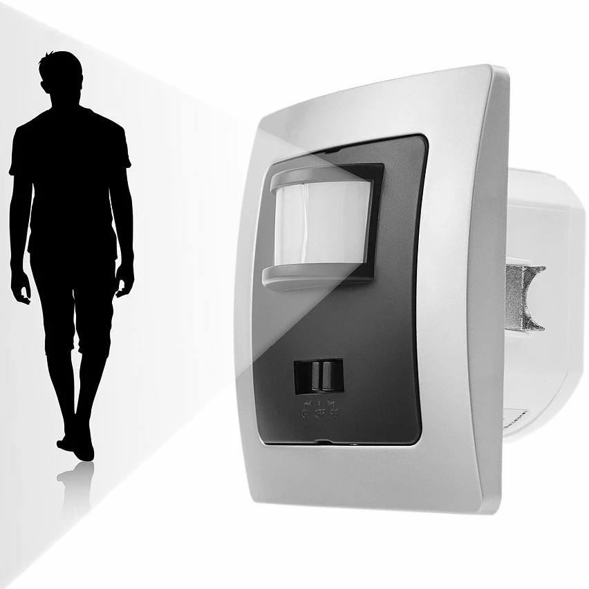 Top 10 🌟 BeMatik Détecteur/Commutateur de Mouvement Infrarouge Encastré ⌛ 2 Top 10 🌟 BeMatik Détecteur/Commutateur de Mouvement Infrarouge Encastré ⌛ – Image 2